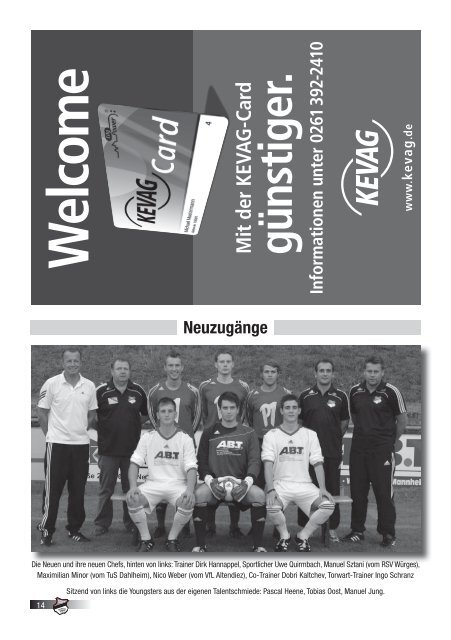 Eisbachtal, Stadionzeitung Ausgabe 01.indd