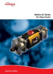 Series 61 Two Stage Electric Actuator - Process Valve Solutions Ltd