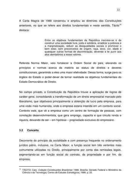 FUNÃÃO SOCIAL DA EMPRESA ... - Milton Campos