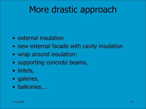 Heat and Moisture: Thermal Bridges