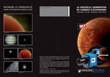 Prospectus CamÃ©ras D'Astronomie - The Imaging Source Astronomy ...