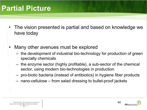 The Way Forward - Forest Products Association of Canada