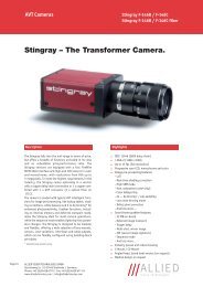 Stingray â The Transformer Camera.