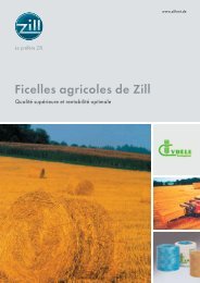 Ficelles agricoles de Zill