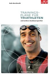 Trainingspläne für Triathleten und andere ... - Sportwelt Verlag