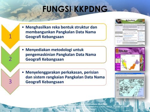 Geographical Names Database & Web Gazeeter - Malaysia Geoportal