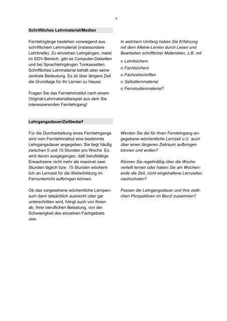 Forschungsprojekt Nr.: 4.2004 Selbstbeurteilung von ... - BiBB