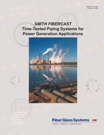 SMITH FIBERCAST Time-Tested Piping Systems for Power ...