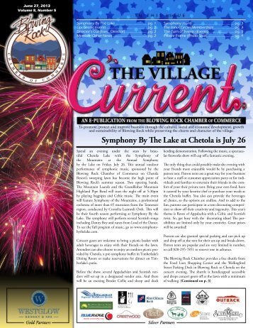 Symphony By The Lake at Chetola is July 26 - Blowing Rock ...