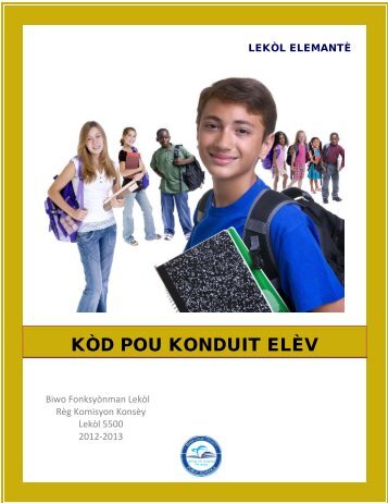 kòd pou konduit elèv - e-Handbooks@dadeschools.net - Miami ...