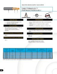 CAT. CONDUCTORES ELECTRICOS - efh chile