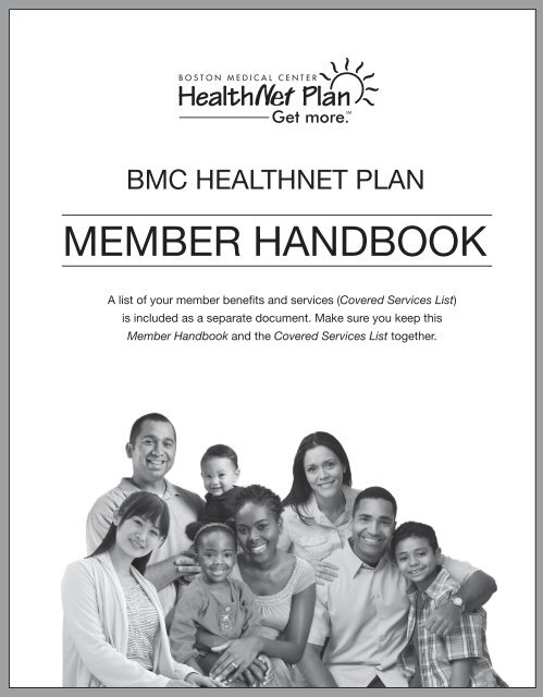 MEMBER HANDBOOK - BMC HealthNet Plan
