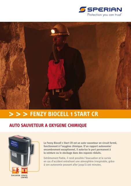 fenzy biocell 1 start cr auto sauveteur a oxygene ... - Smatis incendie