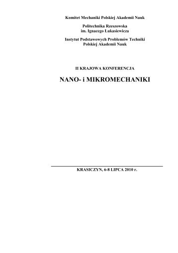 Opublikowane streszczenia (7MB PDF) - Fluid.ippt.pan.pl