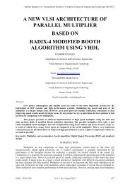 a new vlsi architecture of parallel multiplier based on radix ... - IJCSET