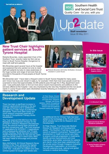 Issue 38 - May 2011 - Southern Health and Social Care Trust