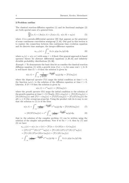 Fractional reaction-diffusion equation for species ... - ResearchGate