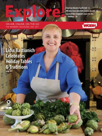 Lidia Bastianich Celebrates Holiday Tables & Traditions - WGBH