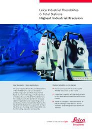 Industrial Theodolites Total Stations Datasheet