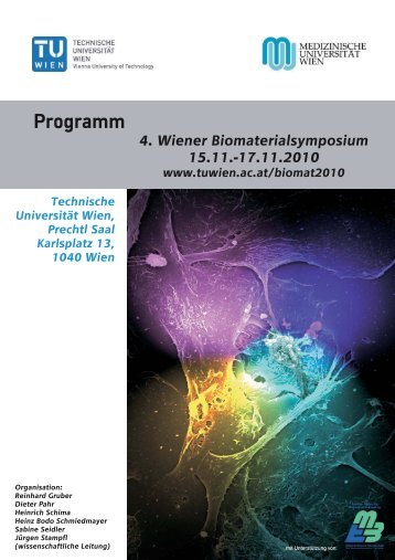 Programm - Technische Universität Wien