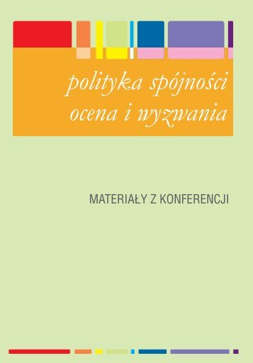 wersji elektronicznej - Ministerstwo Rozwoju Regionalnego