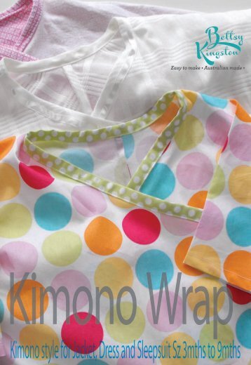 Kimono Wrap PDF Tutorial - Sew Mama Sew