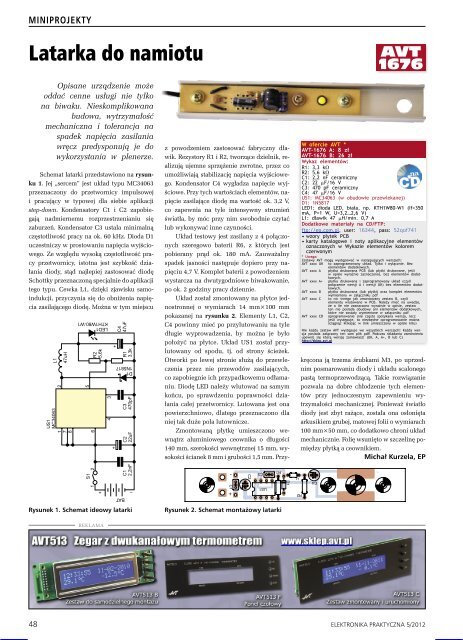 Elektronika Praktyczna, maj 2012 - UlubionyKiosk