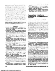 Transcatheter Intrapleural Urokinase for Loculated Pleural Effusion*