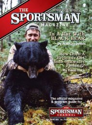 800.499.3355 - The Sportsman Channel