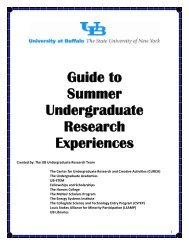 Guide to Undergraduate Research (PDF) - University Honors College