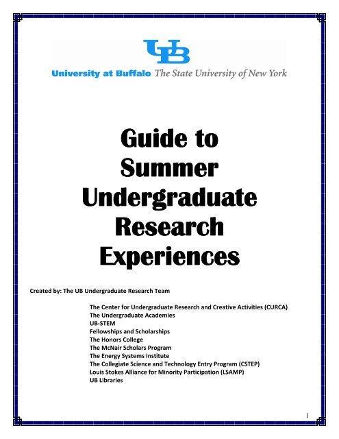 undergraduate research pdf