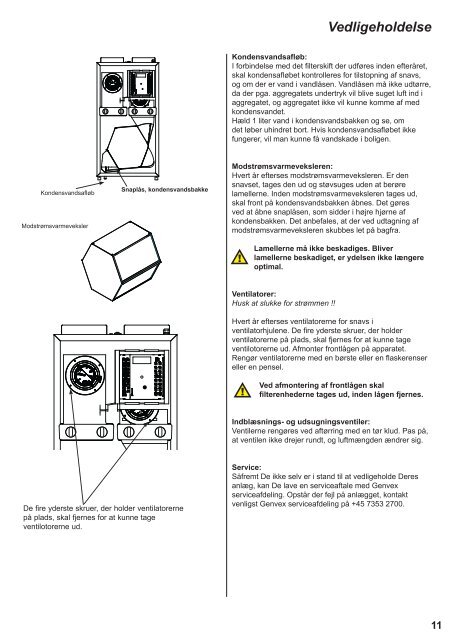 Installationsvejledning - Genvex