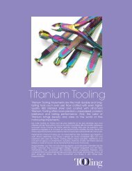 Titanium Tooling - Opi