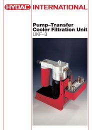 Pump-Transfer Cooler Filtration Unit