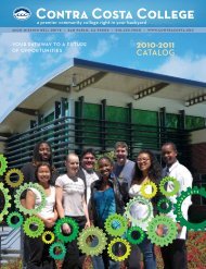 CURRENT CATALOG.pdf - Contra Costa College