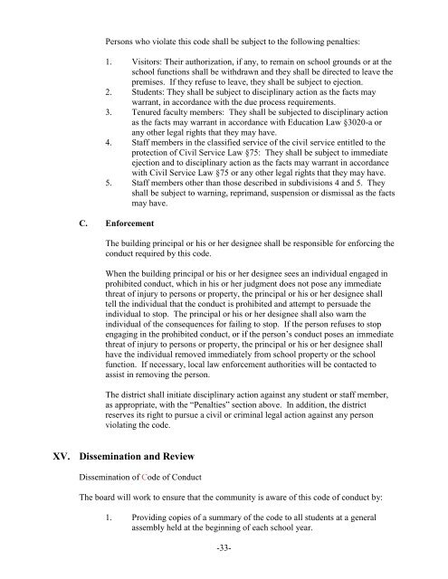 Egulate Public Conduct On
