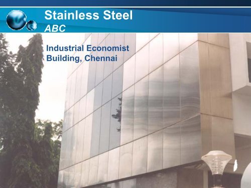 Global Stainless Steel Outlook - Indian Stainless Steel Development ...