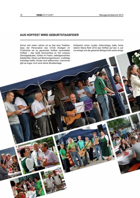 Managementbericht 2012 - CVUA Stuttgart