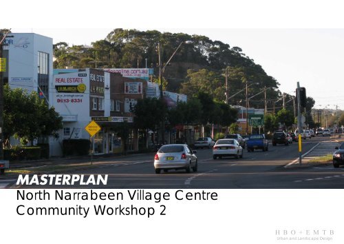 MASTERPLAN North Narrabeen Village Centre ... - Pittwater Council