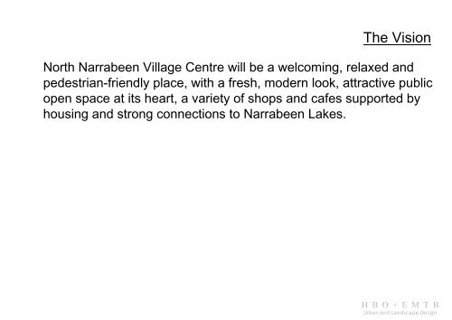 MASTERPLAN North Narrabeen Village Centre ... - Pittwater Council