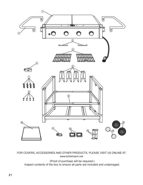 Tailgate Gas Grill Barbecue au gaz pour festin - Brinkmann