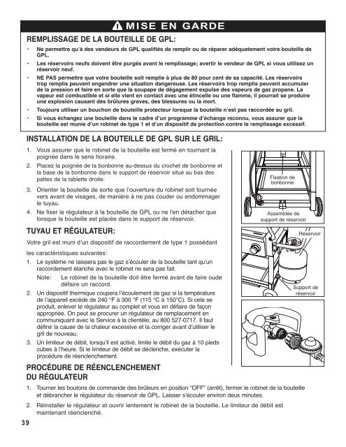 Tailgate Gas Grill Barbecue au gaz pour festin - Brinkmann