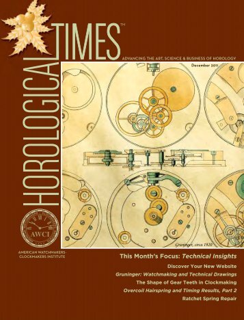 PDF Version - The American Watchmakers-Clockmakers Institute