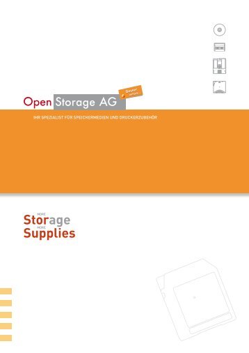 Storage Supplies - OpenStorage AG