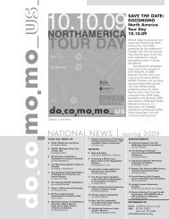 Spring 2009 Newsletter - Docomomo US
