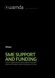 SME SUPPORT AND FUNDING - Wamda.com