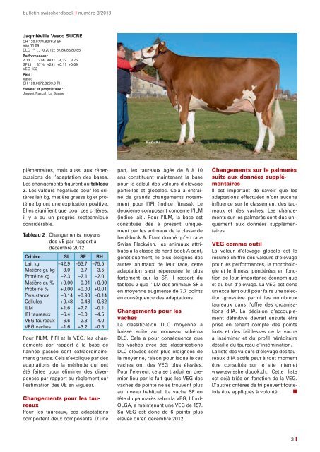 swissherdbook bulletin 3-2013-f