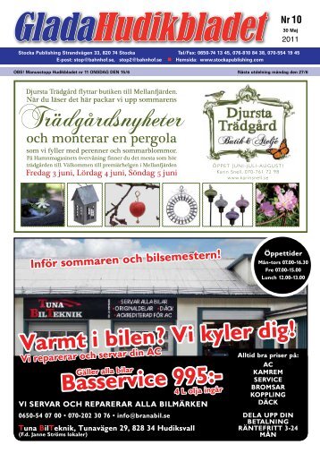Trädgardsnyheter - Stocka Publishing