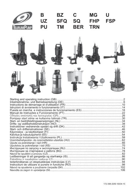 Installation - Consolidated Pumps