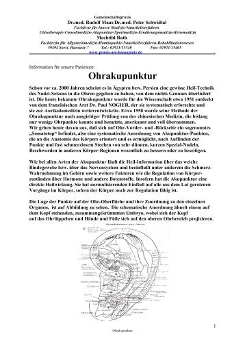 Ohrakupunktur - Praxis am Hansaplatz